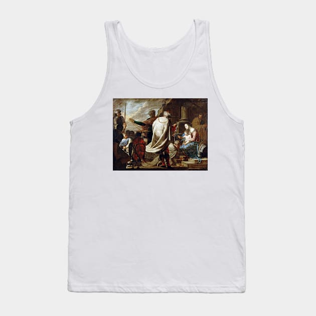 Bernardo Cavallino Adoration of the Magi Tank Top by pdpress